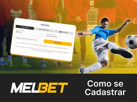 Registro no site MelBet Brasil